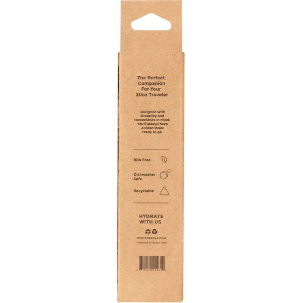 20oz Traveler Straws roo